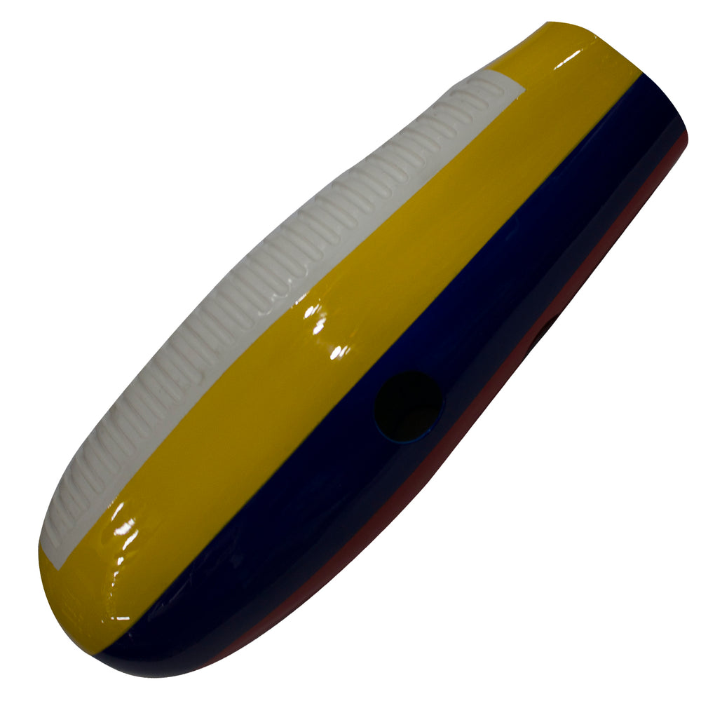 Güiro Salsero Grande Fibra de Vidrio de Lujo + Rascador