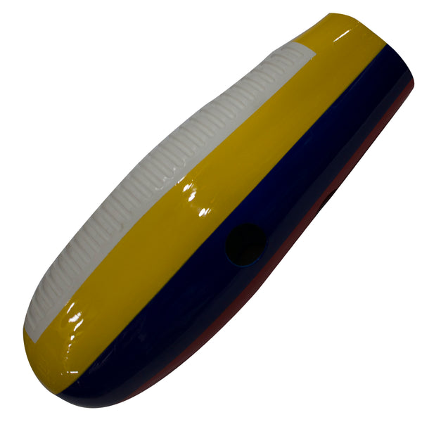 Güiro Salsero Grande Fibra de Vidrio de Lujo + Rascador