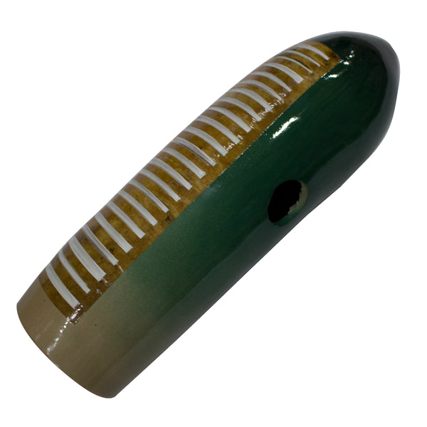 Güiro Salsero Mediano Profesional Calabazo + Rascador 26 a 32 cm