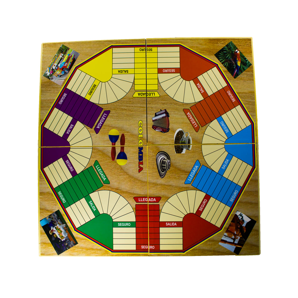 Parqués Magnético 6 x 4 Puestos Plegable en 4