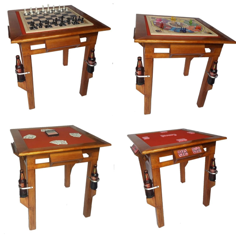 Mesa de Dominó, Cartas de Póker, Parques y Ajedrez