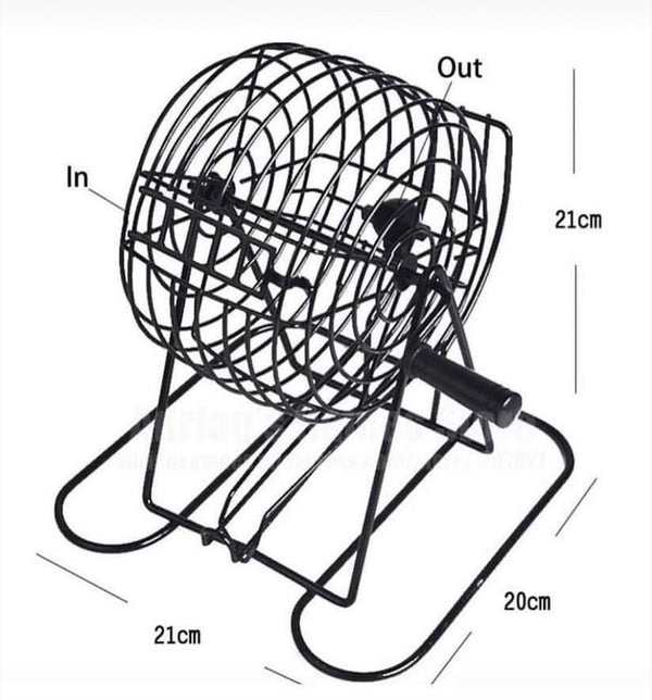 Juego de Bingo Completo Pequeño Familiar Con Tablas
