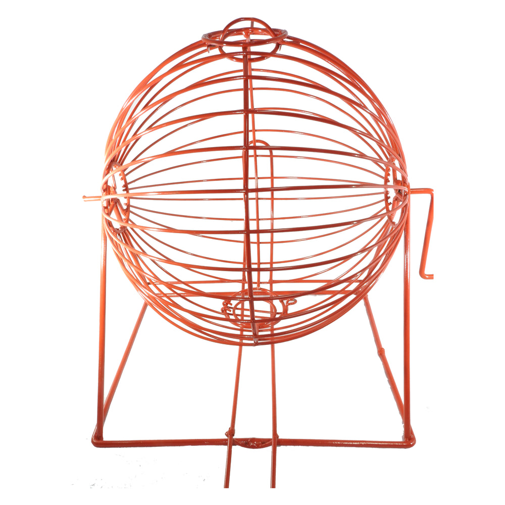 Tombola Balotera para Balotas o Bolas para Bingo Metálica de Color Profesional Grande