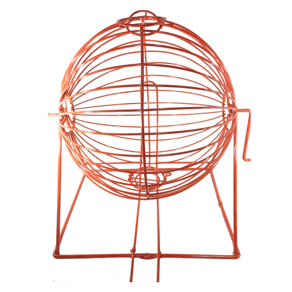 Tombola Balotera para Balotas o Bolas para Bingo Metálica de Color Profesional Grande