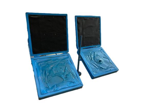 Cancha de Mini Tejo Portátil - Plastilina