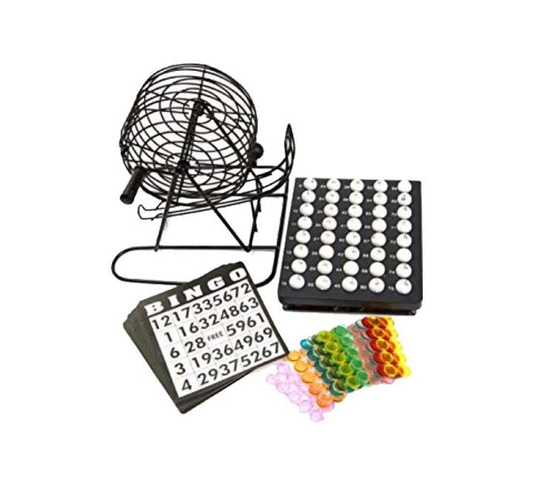 Juego de Bingo Completo Pequeño Familiar Con Tablas