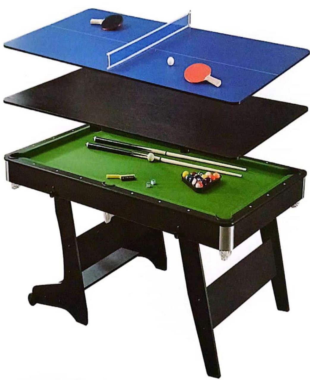 Mesa Billar Pool 3 en 1 Plegable - Default Title
