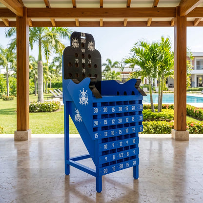 Juego De Sapo Mediano Sencillo En Madera Maciza 160x70cm - Billares Excalibur