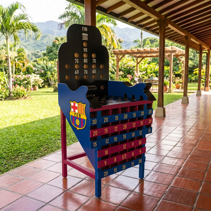 Juego De Sapo Grande Tradicional En Madera Maciza 170x84cm - Billares Excalibur