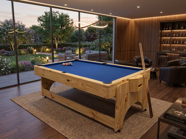 Mesa Multijuegos 4 en 1 Premium Excalibur Billar Pool - Air Hockey