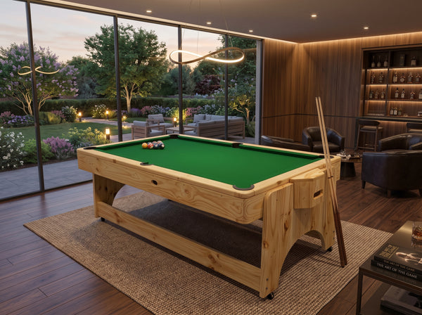 Mesa Multijuegos 4 en 1 Premium Excalibur Billar Pool - Air Hockey