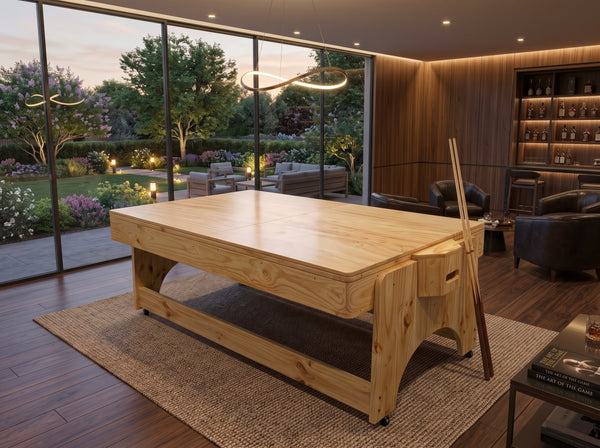 Mesa Multijuegos 4 en 1 Premium Excalibur Billar Pool - Air Hockey