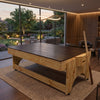 Mesa Multijuegos 4 en 1 Premium Excalibur Billar Pool - Air Hockey