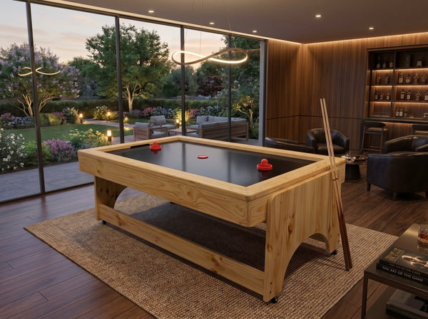 Mesa Multijuegos 4 en 1 Premium Excalibur Billar Pool - Air Hockey