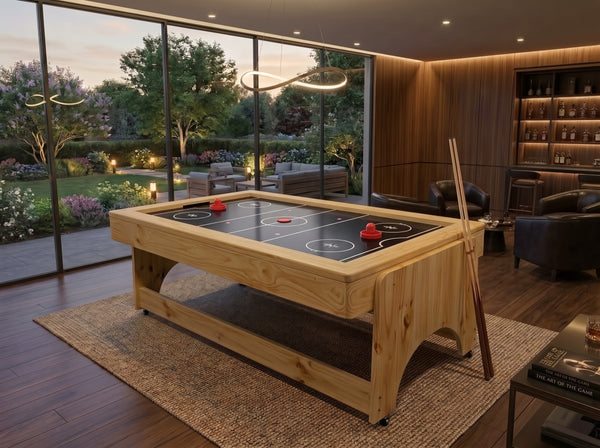 Mesa Multijuegos 4 en 1 Premium Excalibur Billar Pool - Air Hockey