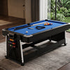 Mesa multijuegos 4 en 1 importada en modo billar pool con paño azul rey y accesorios