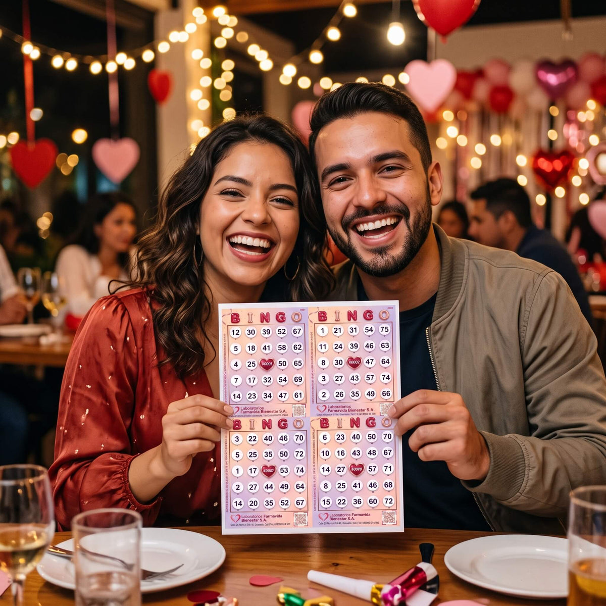 Tablas de Bingo en PDF Imprimibles Personalizadas | Excalibur - 200 Cartones