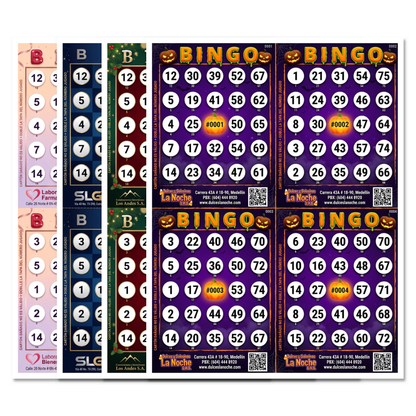 Tablas de Bingo en PDF Imprimibles Personalizadas | Excalibur