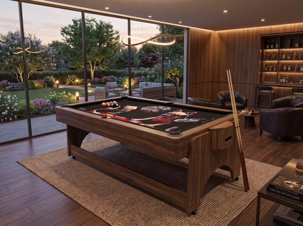 Mesa Multijuegos 4 en 1 Premium Excalibur Billar Pool - Air Hockey
