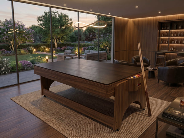Mesa Multijuegos 4 en 1 Premium Excalibur Billar Pool - Air Hockey
