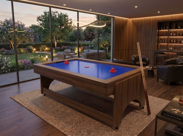 Mesa Multijuegos 4 en 1 Premium Excalibur Billar Pool - Air Hockey
