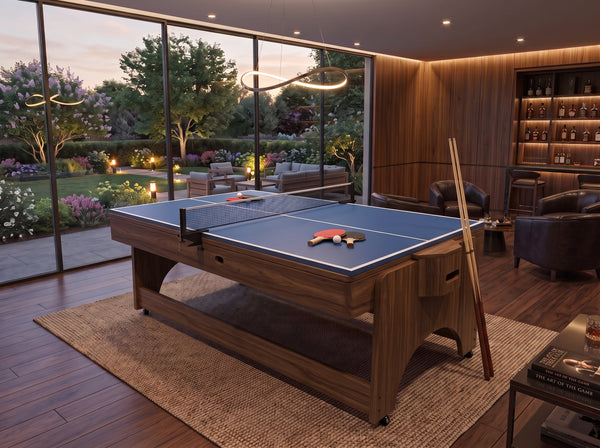 Mesa Multijuegos 4 en 1 Premium Excalibur Billar Pool - Air Hockey