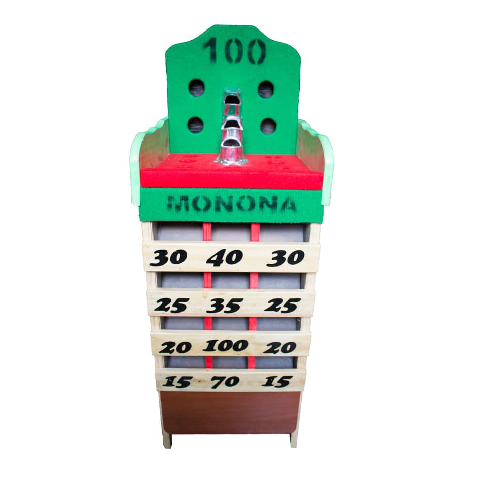 Juego de Rana Bogotana de Lujo en pino - Verde