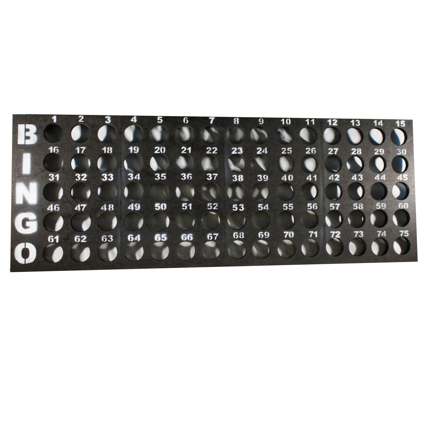 Control del juego de bingo